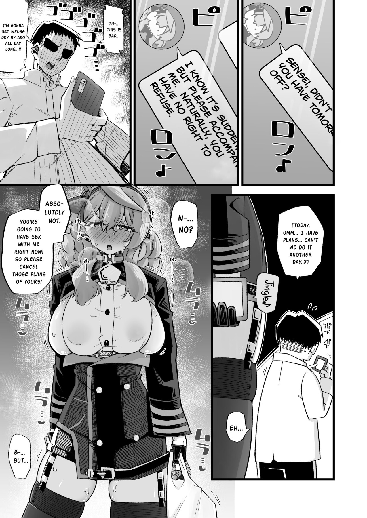 Hentai Manga Comic-Ako's Stress Relieving Sex-Read-12